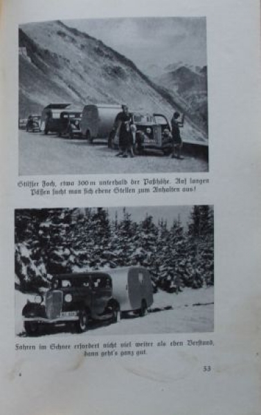 Hertweck "Paradies auf Raedern" Campmobile-History 1939 (8303)